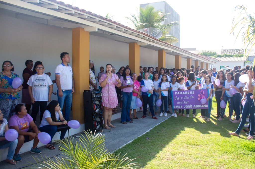 Em Triunfo : Secretaria de Assistência Social e Departamento da Mulher promovem a I Caminhada Lilás WhatsApp Image 2023 03 08 at 10.32.28 1 1024x682 - Em Triunfo : Secretaria de Assistência Social e Departamento da Mulher promovem a I Caminhada Lilás
