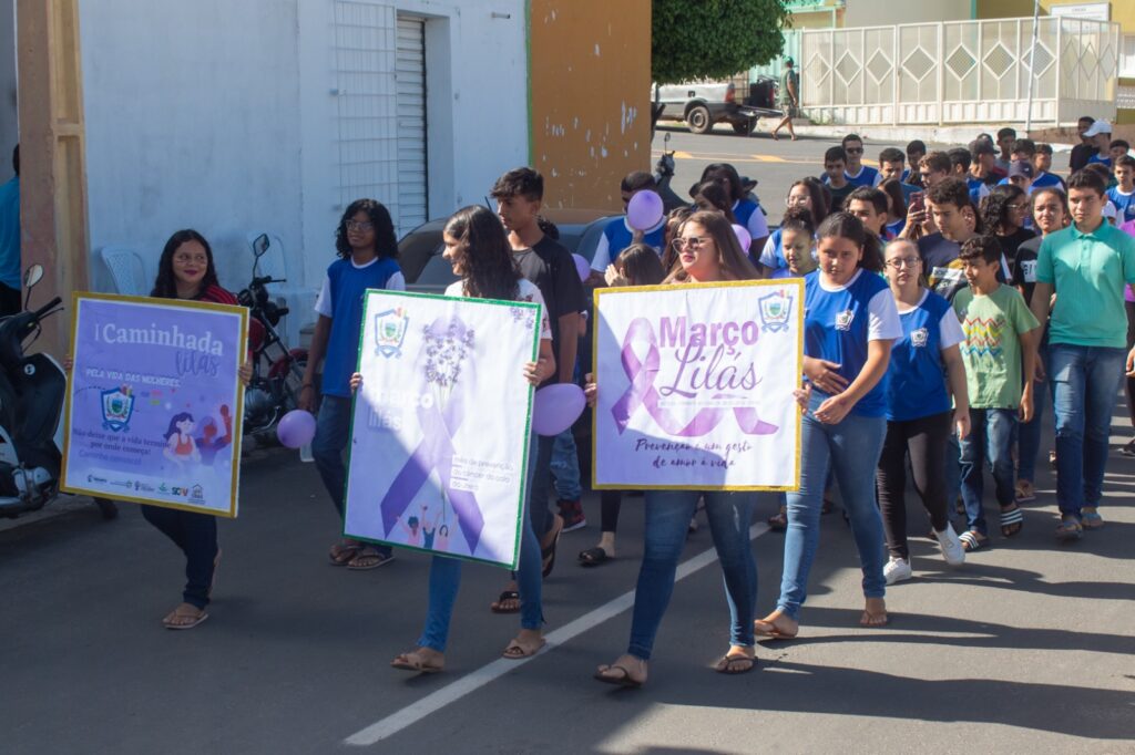 Em Triunfo : Secretaria de Assistência Social e Departamento da Mulher promovem a I Caminhada Lilás WhatsApp Image 2023 03 08 at 10.32.301 1 1024x682 - Em Triunfo : Secretaria de Assistência Social e Departamento da Mulher promovem a I Caminhada Lilás