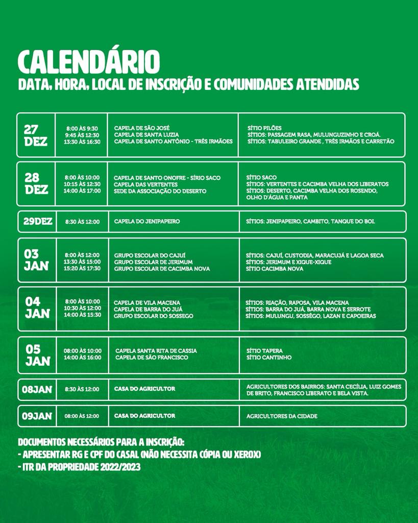 Prefeitura de Triunfo segue cadastrando agricultores para distribuição de horas de corte de terras; VEJA CALENDÁRIO WhatsApp Image 2023 12 26 at 12.53.552 - Prefeitura de Triunfo segue cadastrando agricultores para distribuição de horas de corte de terras; VEJA CALENDÁRIO